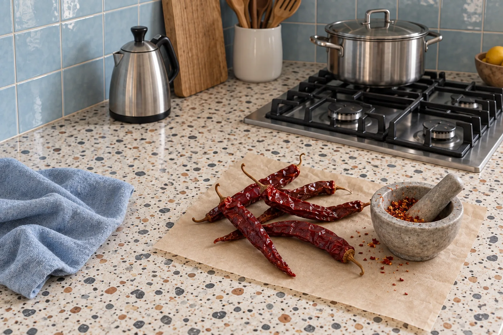 Polvere al Peperone Crusco di Senise: gli ingredienti in cucina