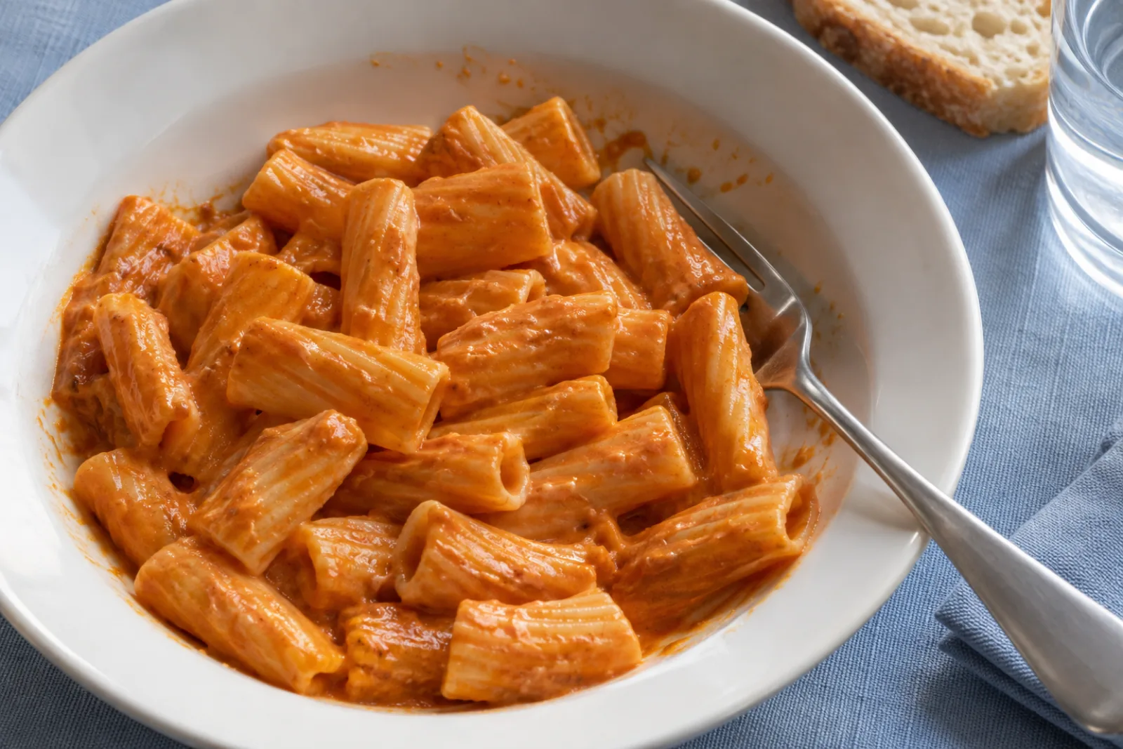 Pasta con Crema di Peperone Crusco