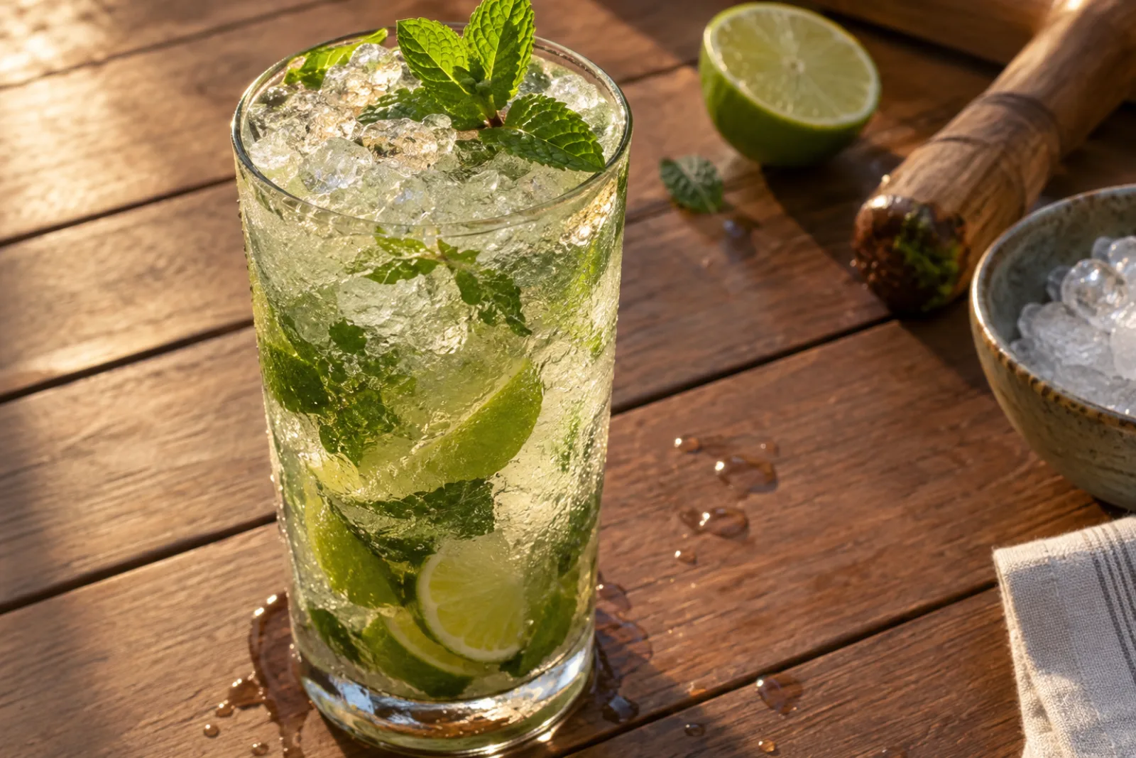 Mojito con Zucchero alla Menta