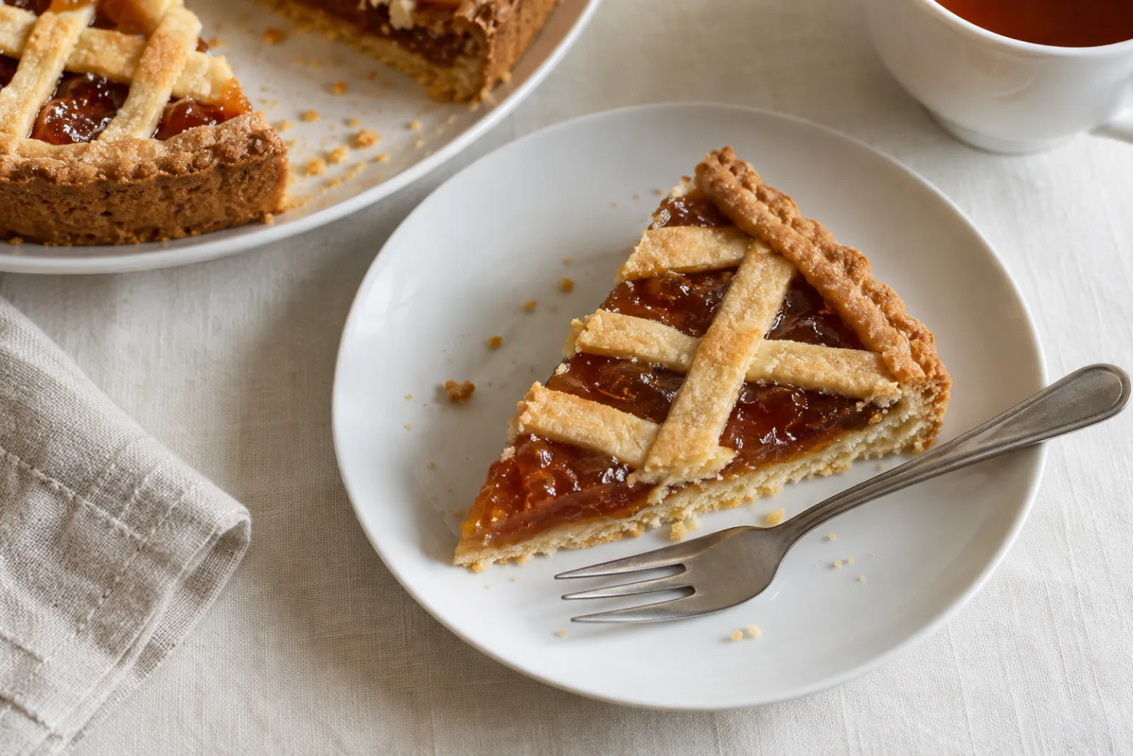 Crostata alle Mandorle Siciliane