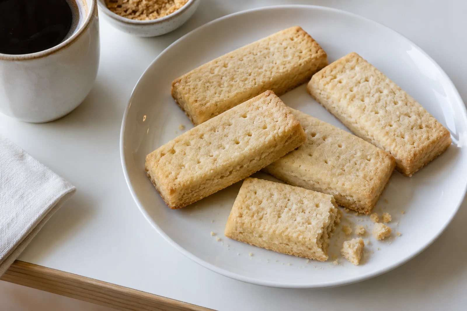 Shortbread allo Zenzero e Agrumi