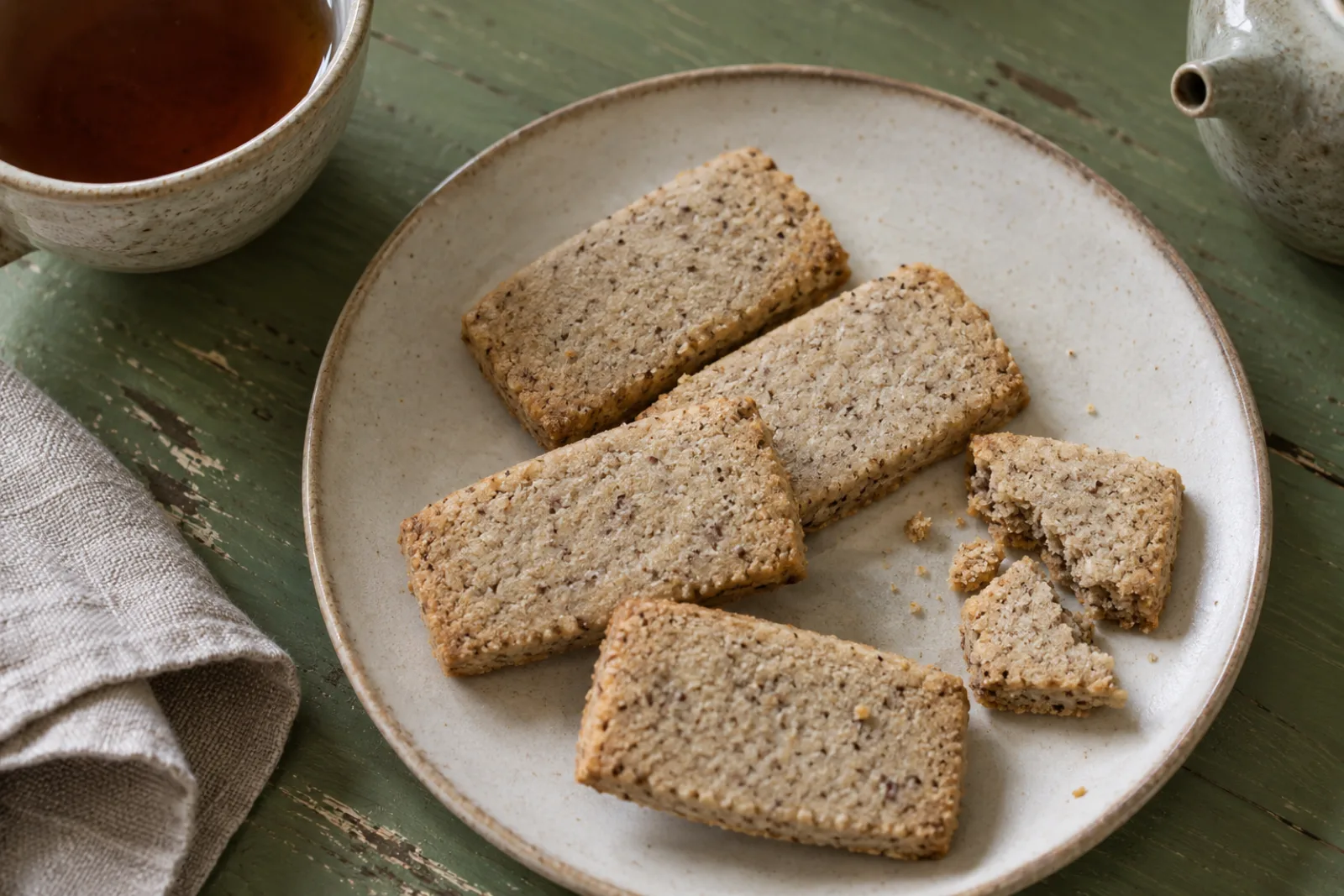 Shortbread al Grano Saraceno e Lavanda
