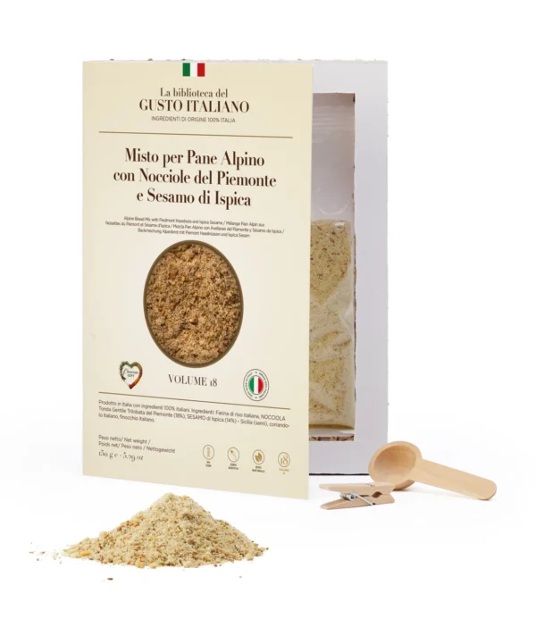 Volume 18: Misto per Pane Alpino con Nocciole del Piemonte e Sesamo di Ispica