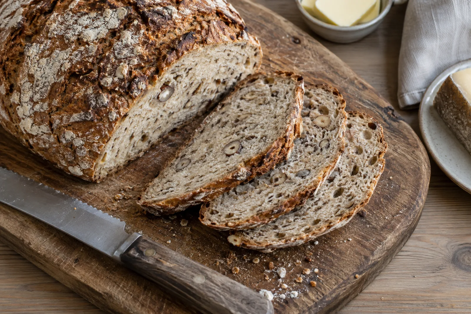 Pane Alpino alle Nocciole