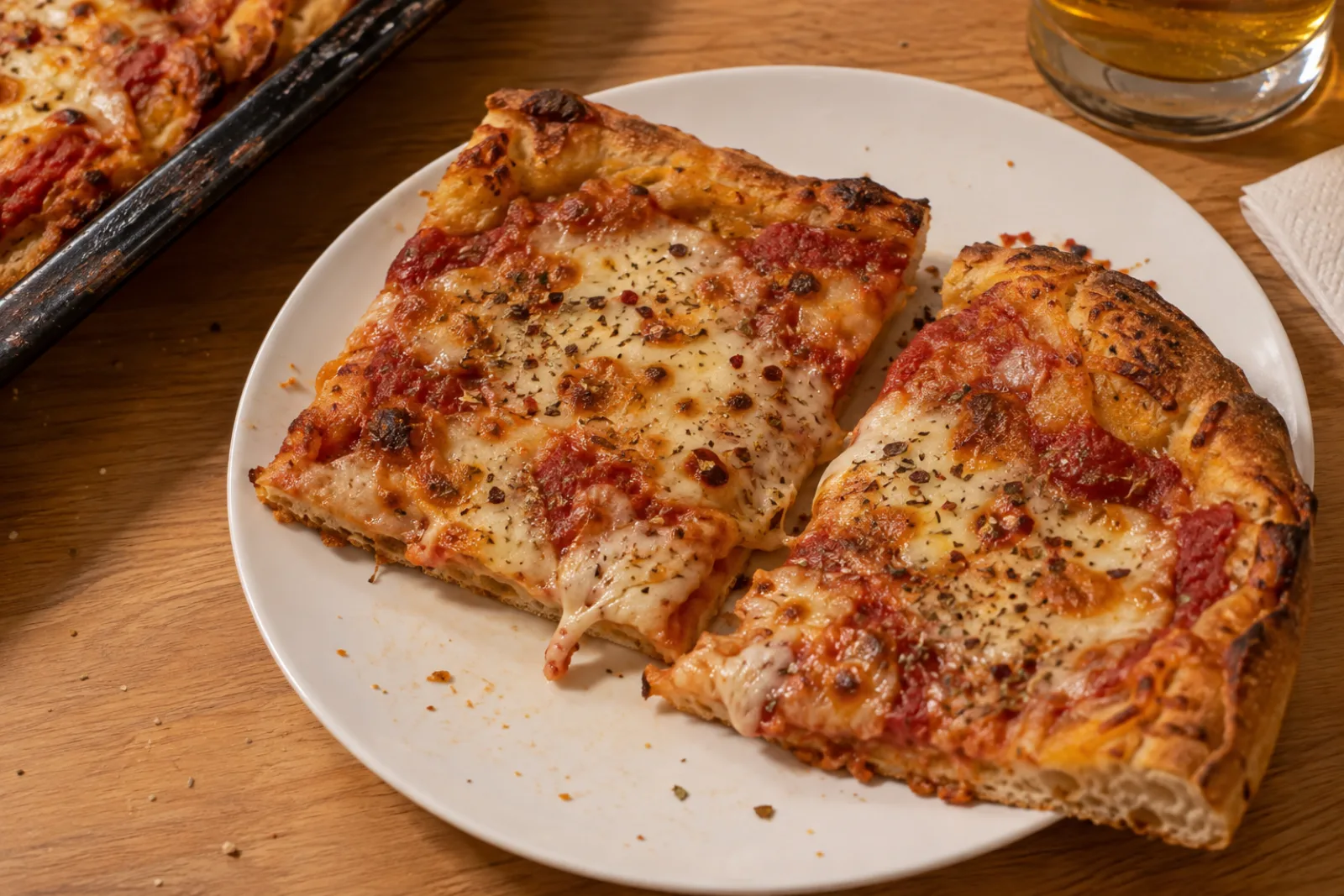 Pizza Fatta in Casa all'Origano Piccante