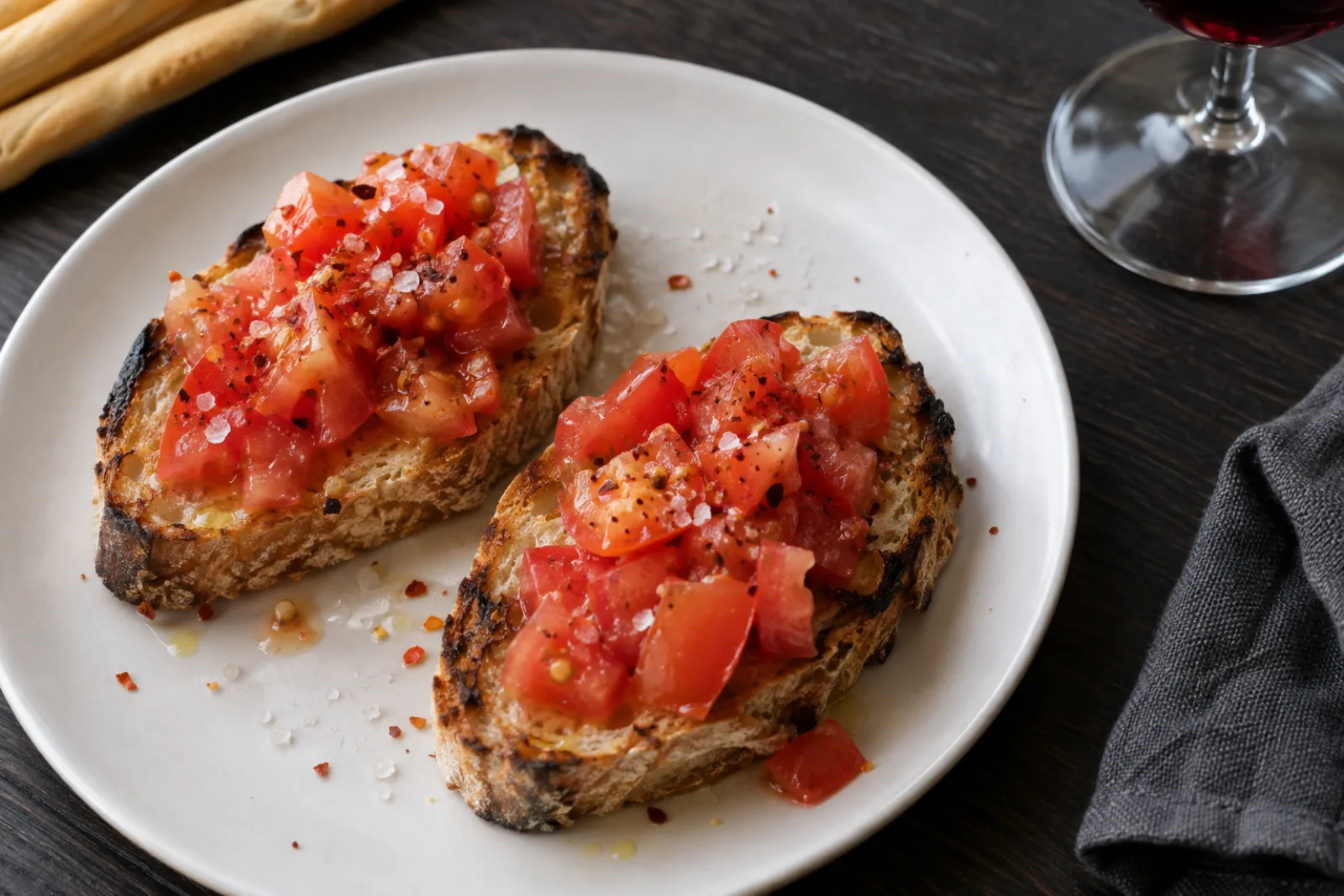 Bruschetta al Sale Piccante