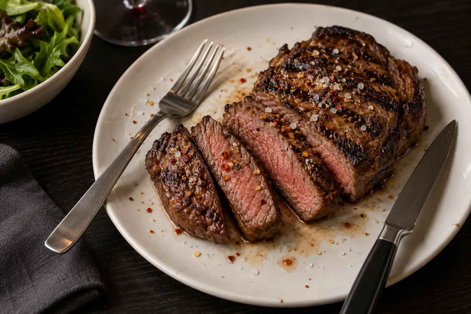 Bistecca alla Griglia al Sale Piccante