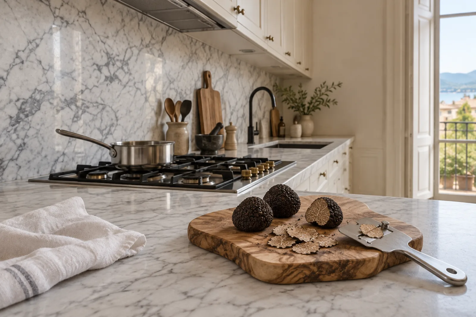 Condimento al Tartufo Nero d’Umbria: gli ingredienti in cucina