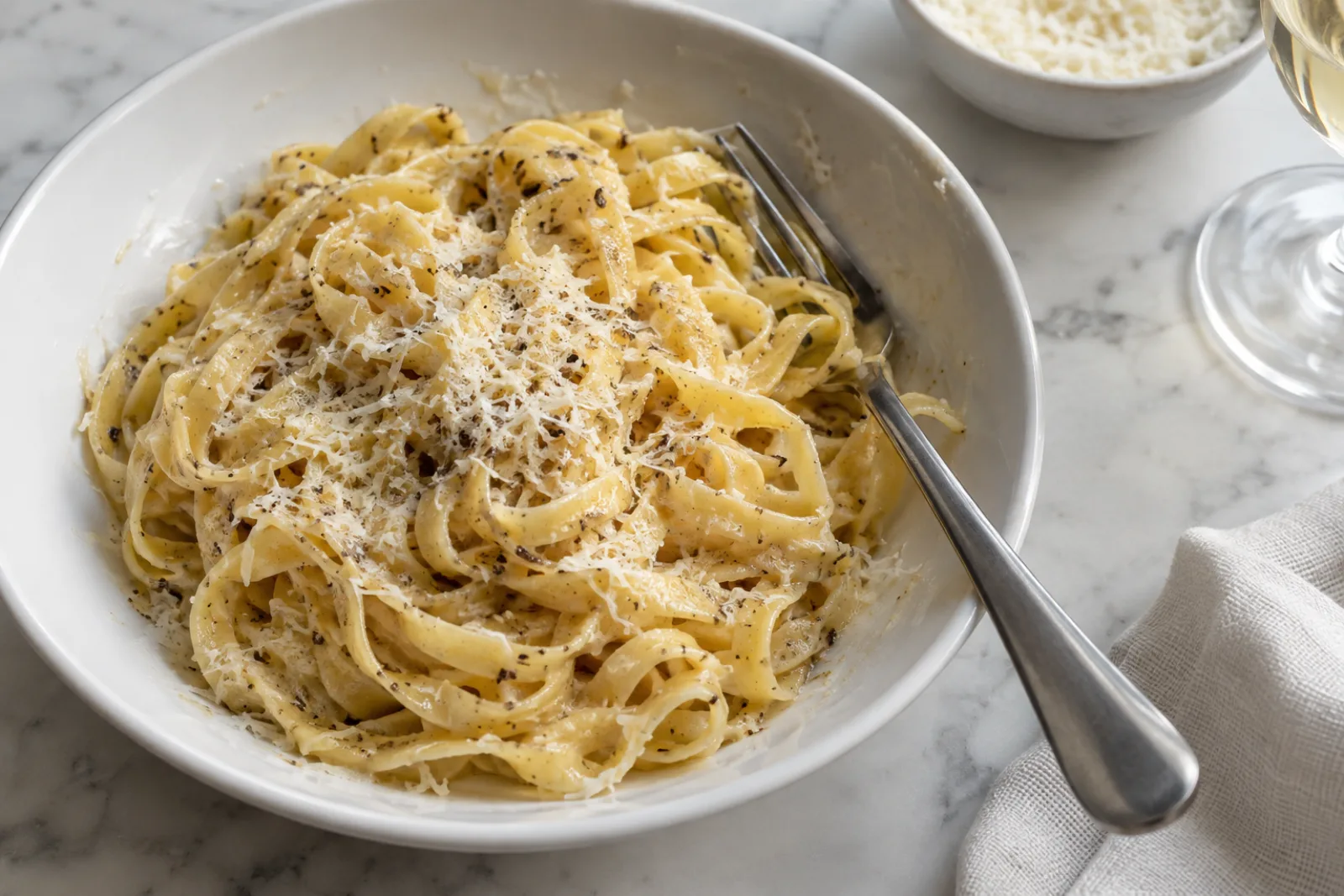 Tagliatelle al Burro e Tartufo